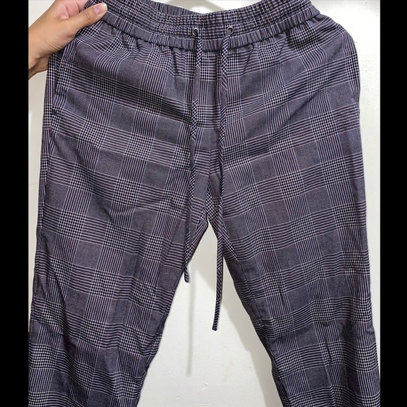 RW&CO Plaid Drawstring Dress Pants - Picture 1 of 1